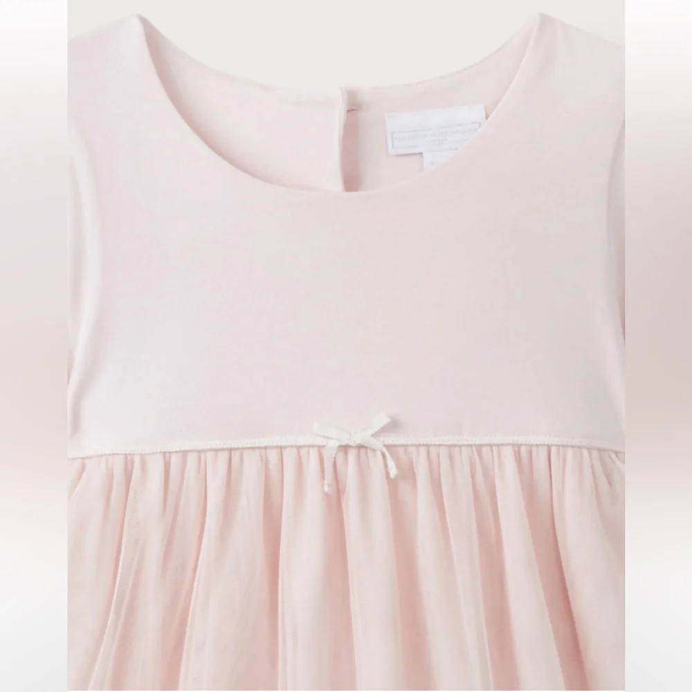 The Little White Company London ~Long-Sleeved Jersey Tutu Dress (3-6 months)